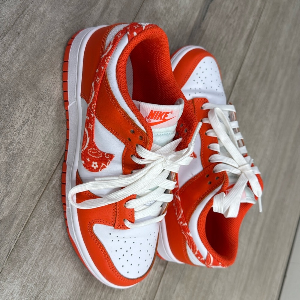 WOMENS Dunk Low 'Orange Paisley'